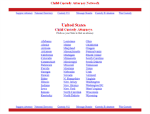 Tablet Screenshot of childcustodyattorney.net
